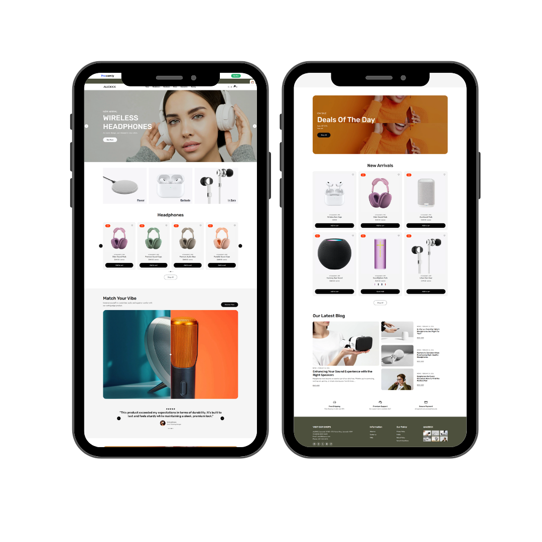 Custom Shopify Store Design