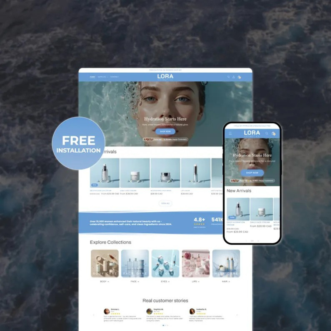 Custom Shopify Store Design