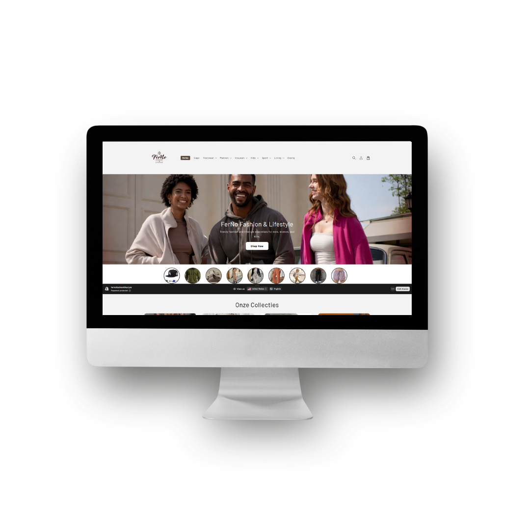 FerNo Fashion & Lifestyle - Ready Made Fashion E-Commerce Store