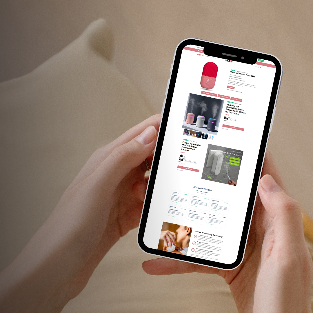 IMA-Studio – Prebuilt Shopify Store for Beauty & Smart Lifestyle Gadgets