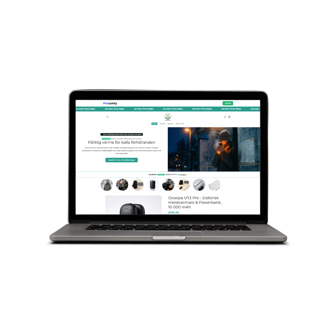 Norrlandhome – Prebuilt Smart Accessories Shopify Store