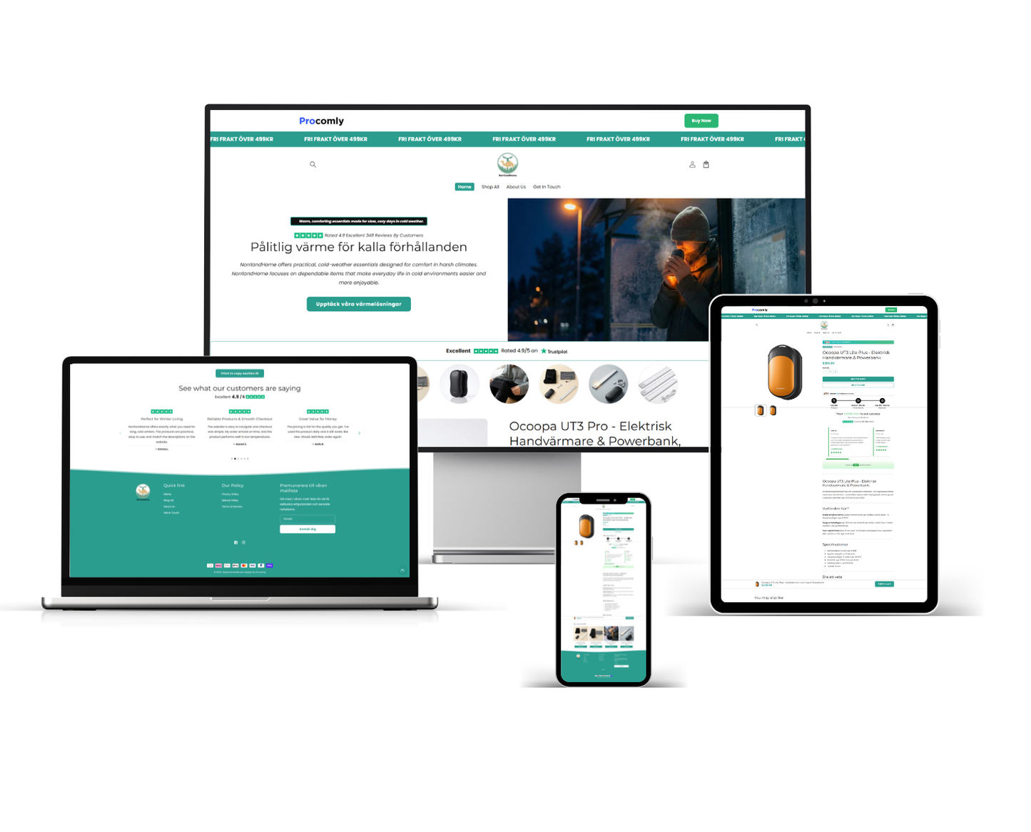 Norrlandhome – Prebuilt Smart Accessories Shopify Store