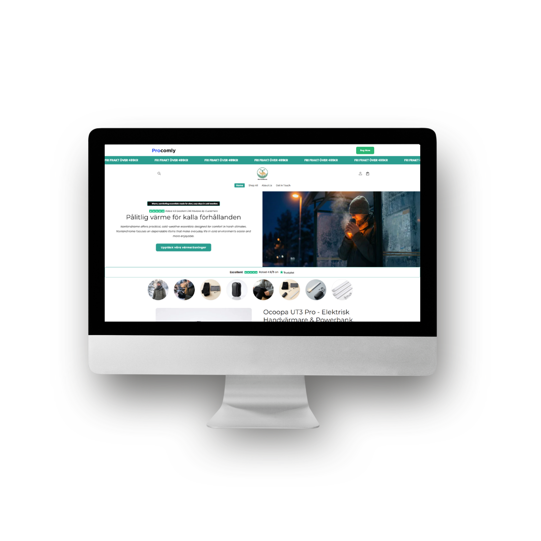 Norrlandhome – Prebuilt Smart Accessories Shopify Store