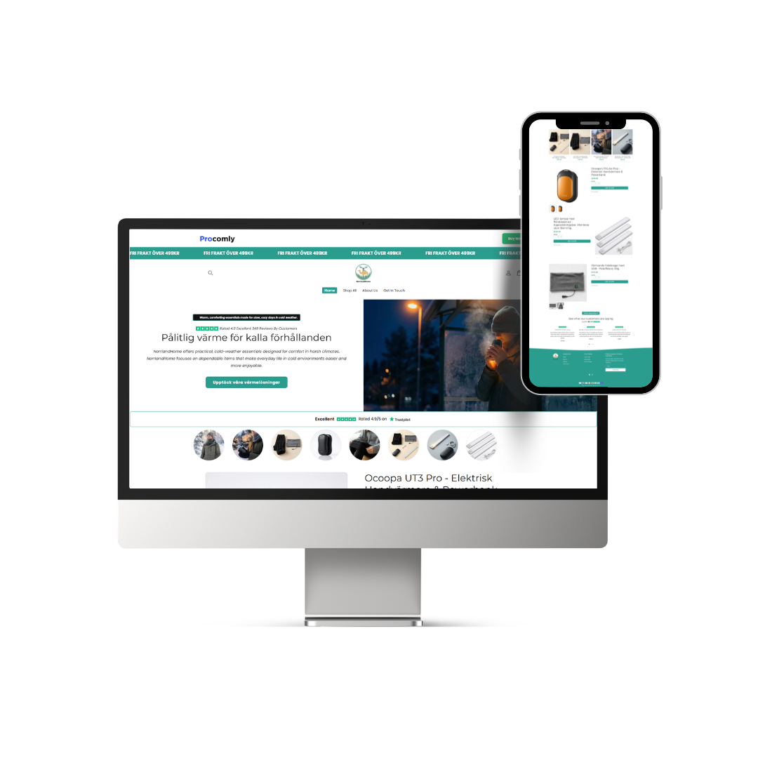 Norrlandhome – Prebuilt Smart Accessories Shopify Store