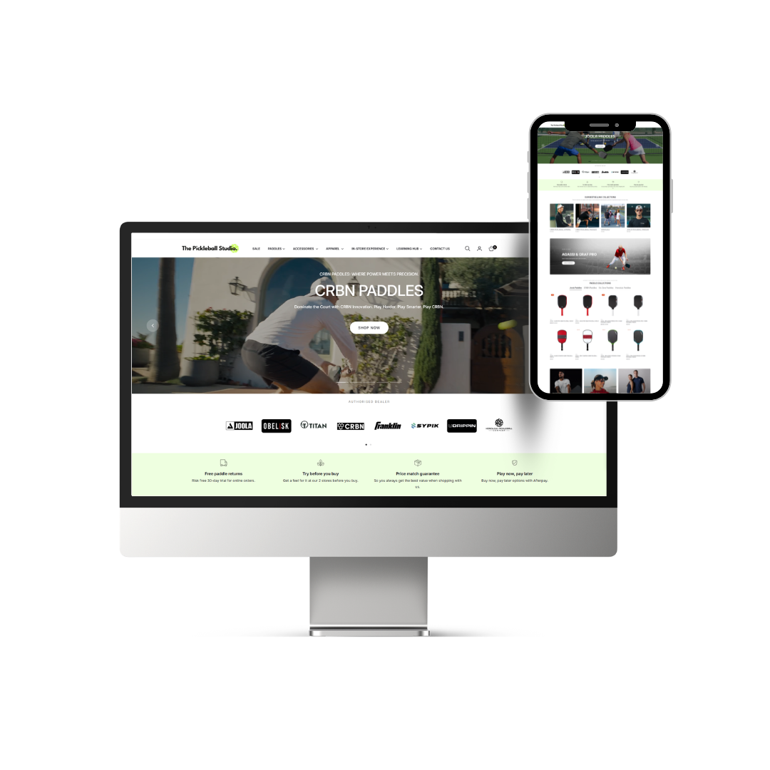 The Pickleball Studio - Ready-Made Premium Pickleball Paddles & Gear Online