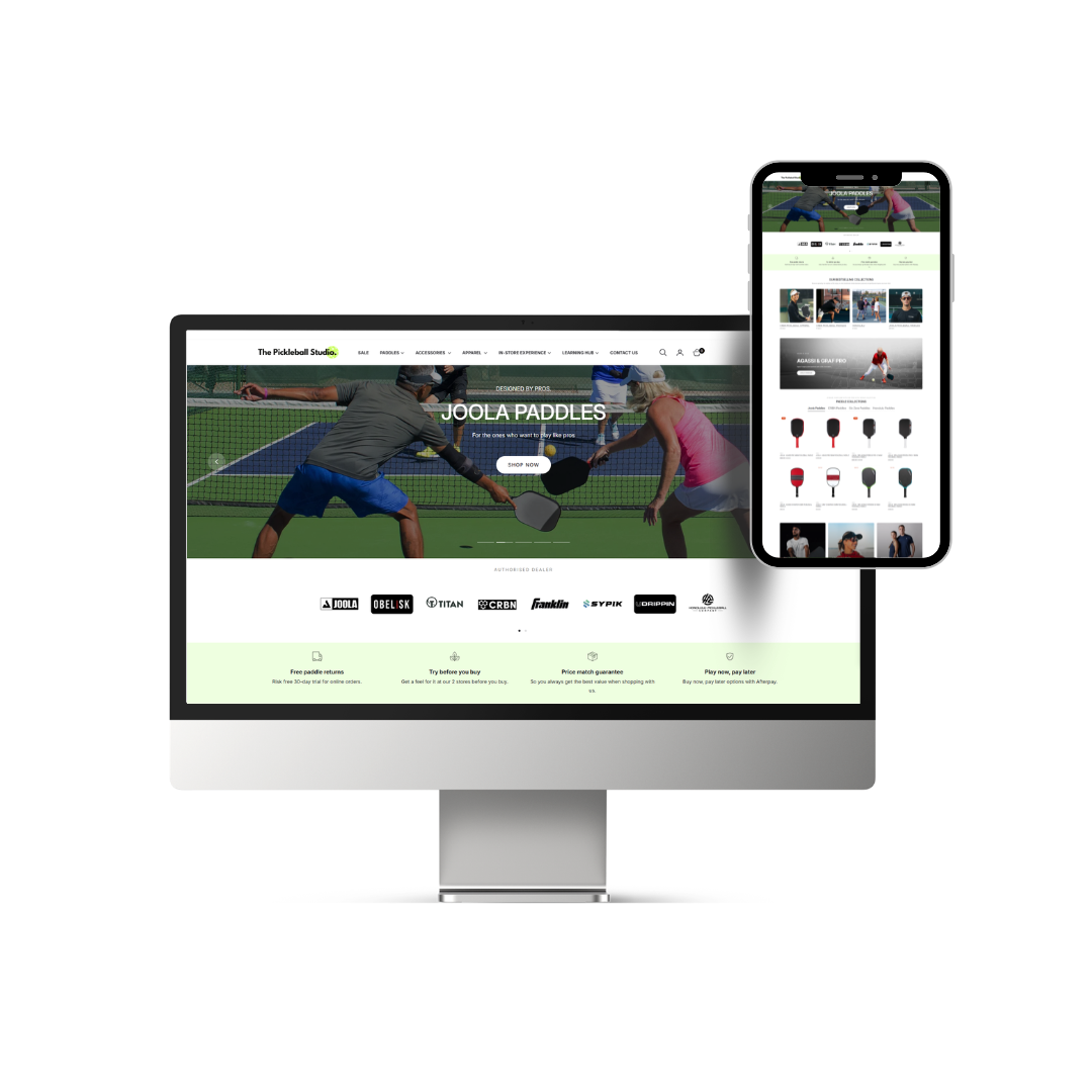 The Pickleball Studio - Ready-Made Premium Pickleball Paddles & Gear Online