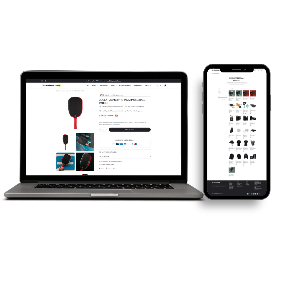 The Pickleball Studio - Ready-Made Premium Pickleball Paddles & Gear Online